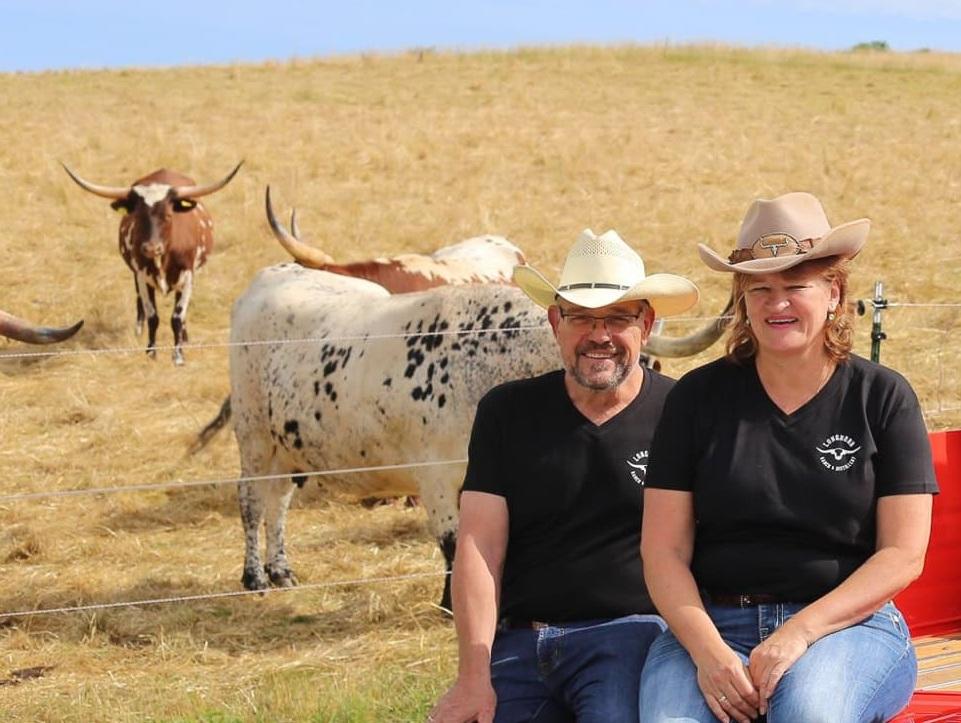 Anne und Alexander Leichtenstern haben mit der Texas Longhorn Ranch einen einzigartigen Ort geschaffen