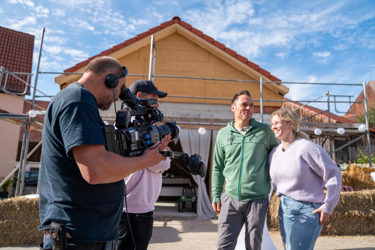 Filmteam interviewt oberfränkische HeimatUnternehmer