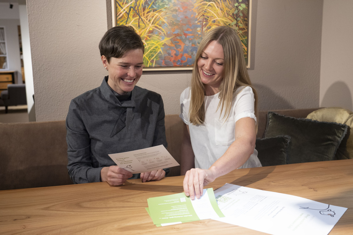 Stefanie Fink und Verena Graber