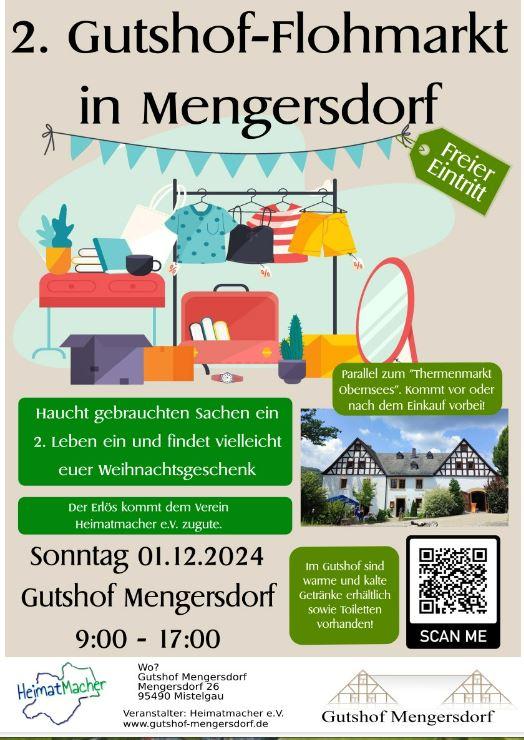 Flyer zum Flohmarkt