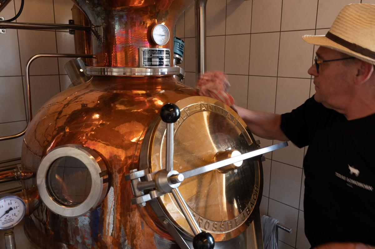 Hausgemacht und aus Franken - da staunen Whisky-Kenner nicht schlecht