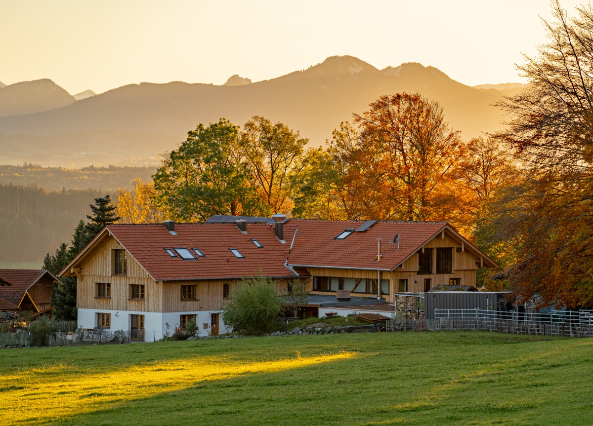 Ein umgenutzter Allgäuer Bauernhof im Ostallgäu